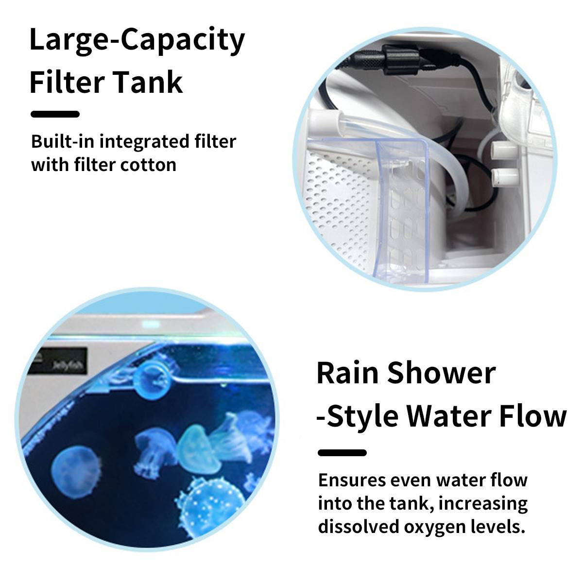 Jellyfish Aquarium 10L - LED Electronic Desktop Jelly Tank