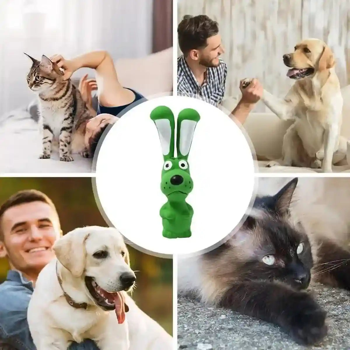 Latex Squeaky Dog Toy Animal Shape Pet Sound Chew Toy