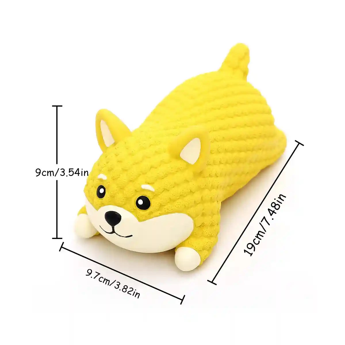 Dog Teething Toy Natural Latex Puppy Chew Toy