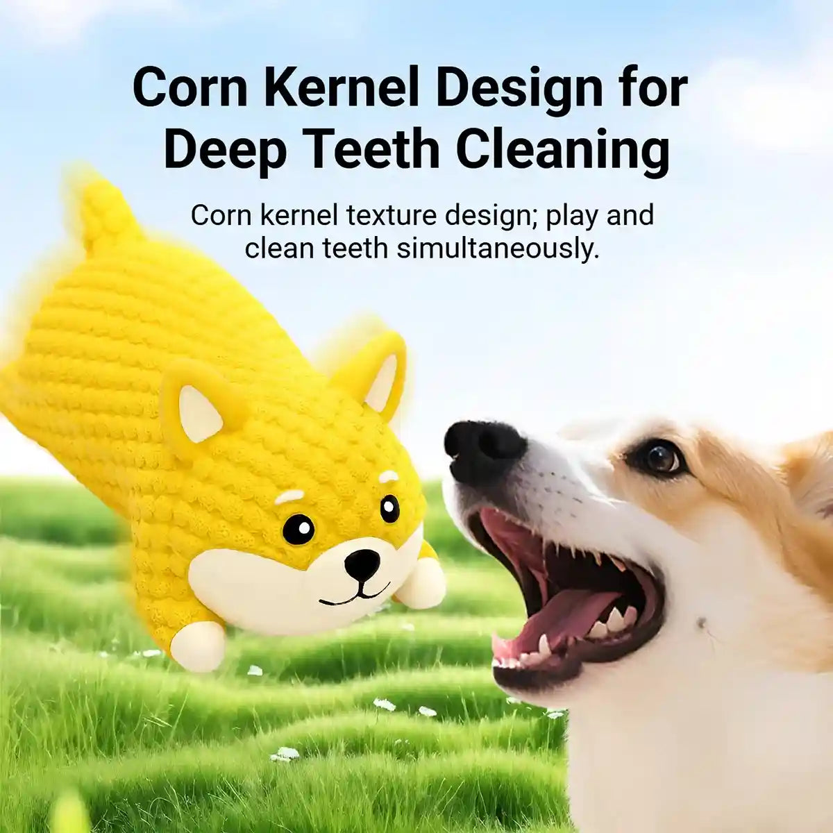Dog Teething Toy Natural Latex Puppy Chew Toy