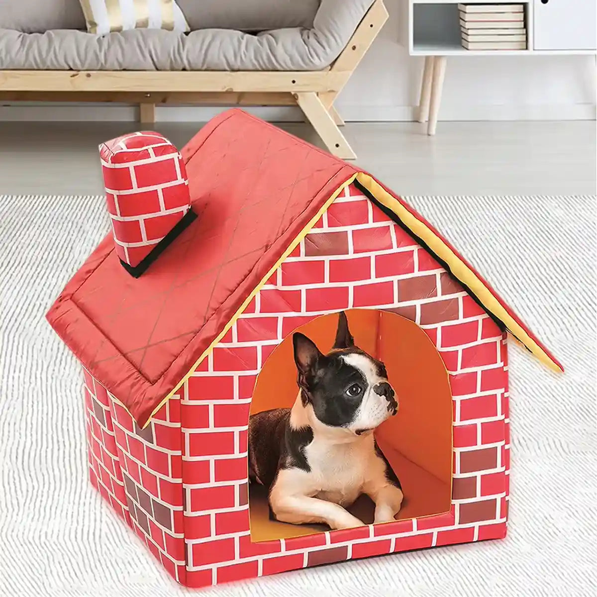 Foldable Pet House Portable Dog & Cat Indoor Bed Shelter