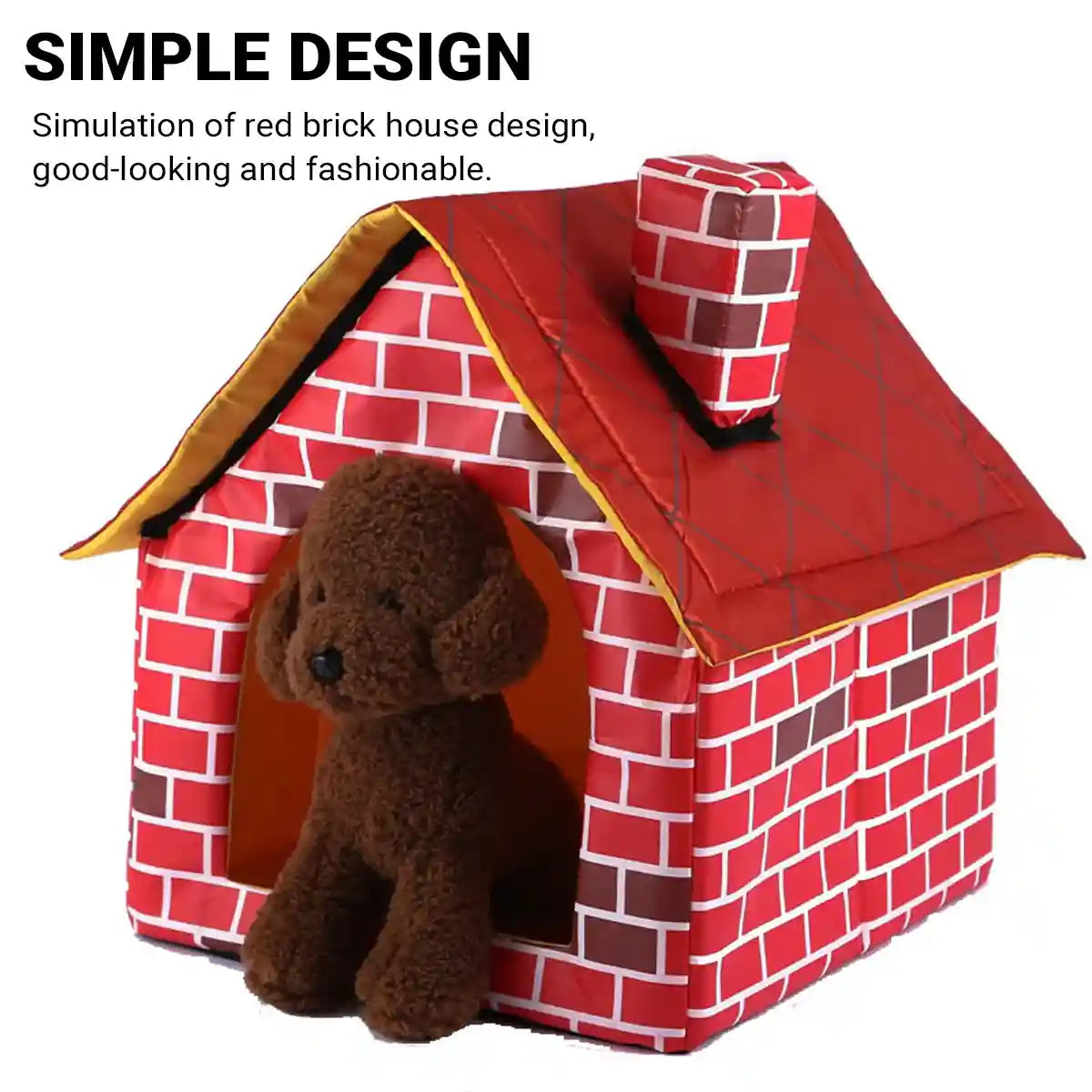 Foldable Pet House Portable Dog & Cat Indoor Bed Shelter