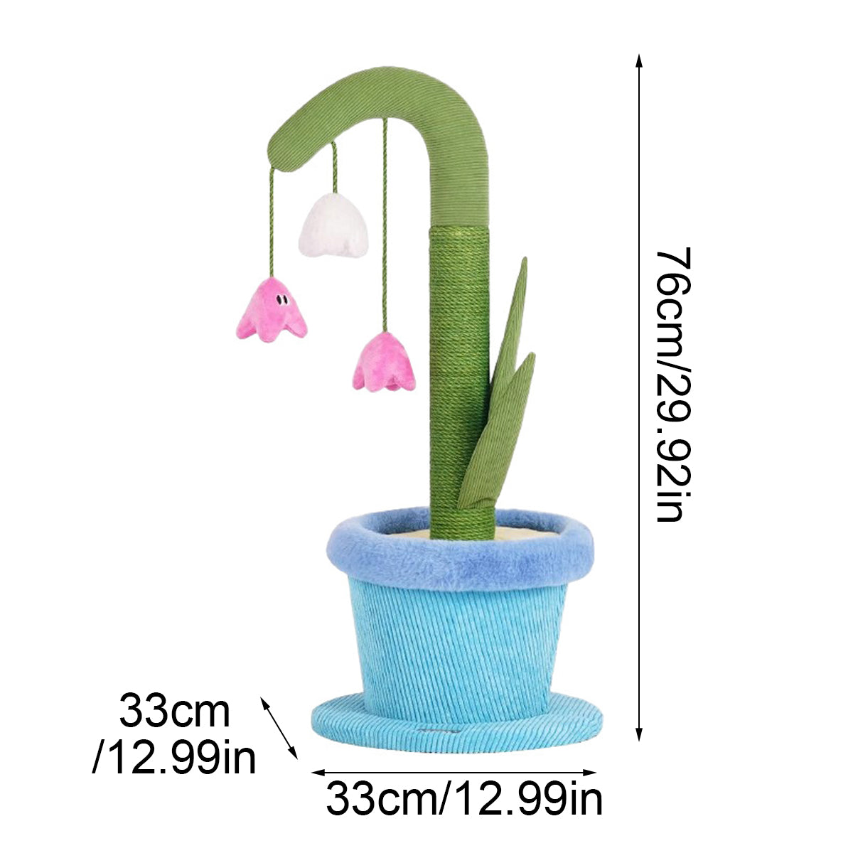 Lily of the Valley Cat Scratch Post