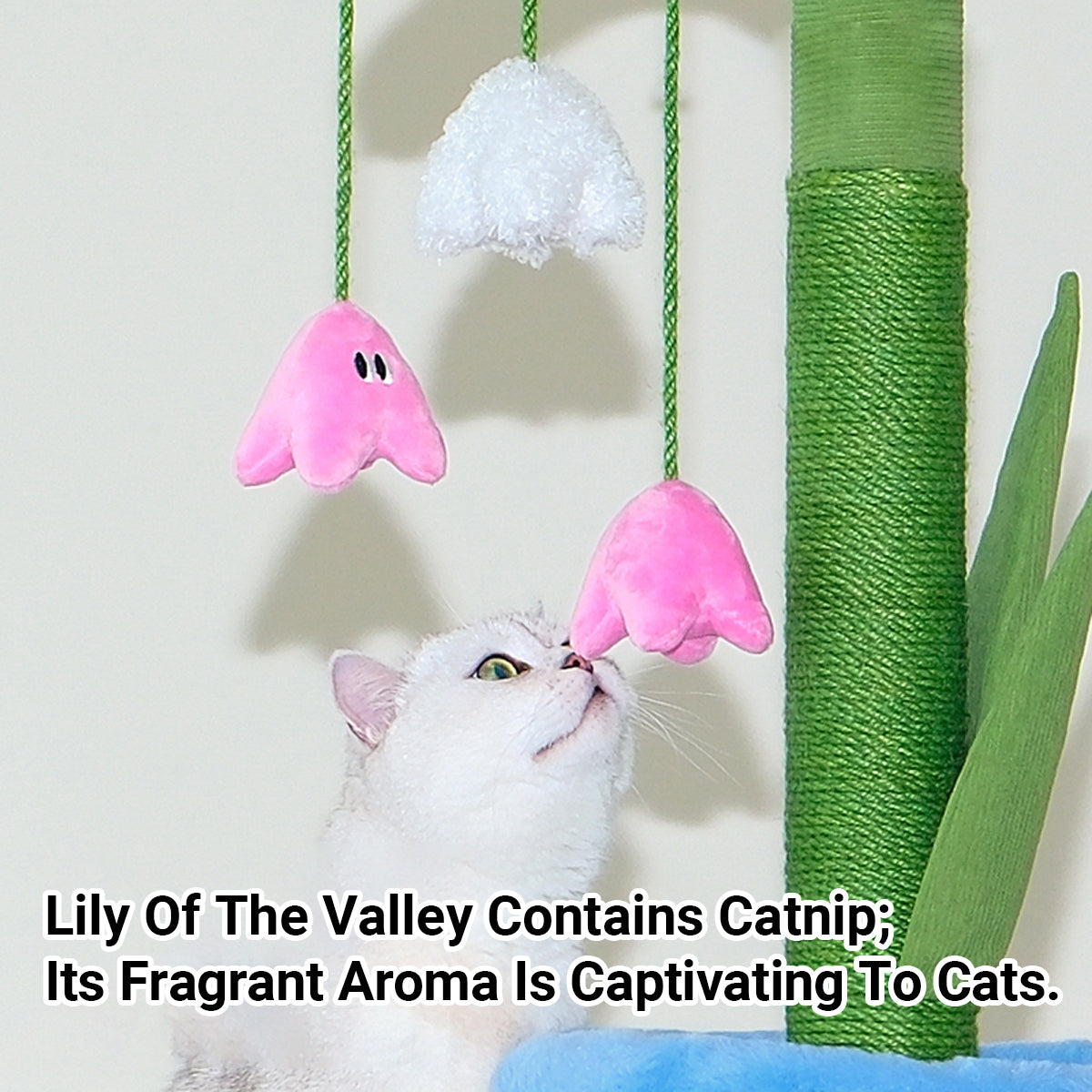 Lily of the Valley Cat Scratch Post