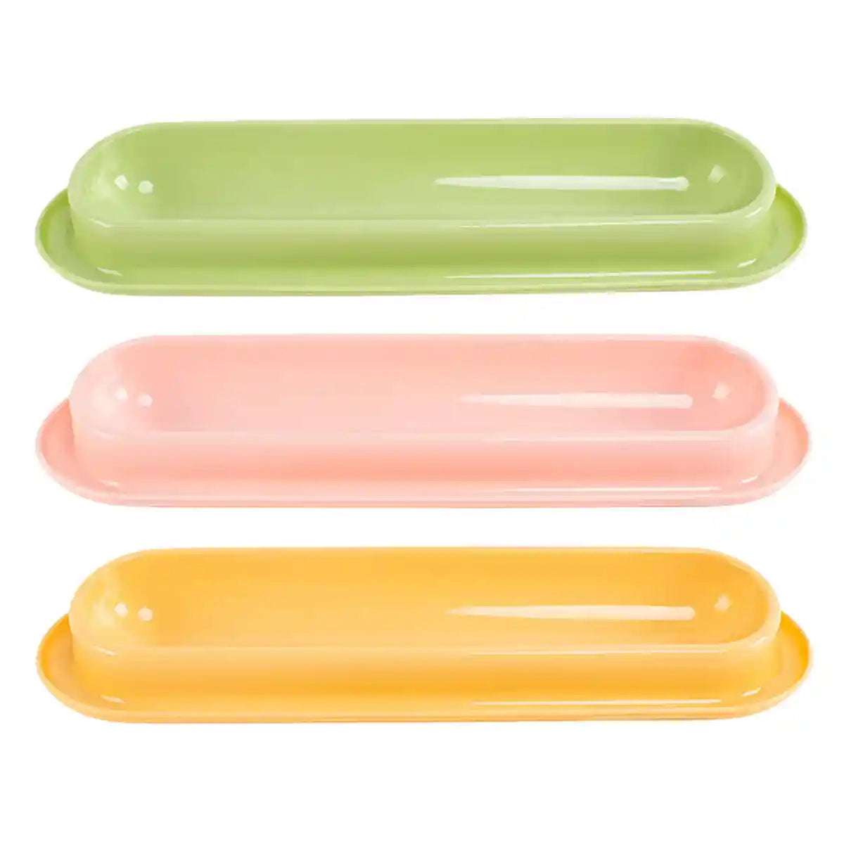 Non-Slip Cat Feeding Bowl Anti-Spill Single Food Dish for Kittens