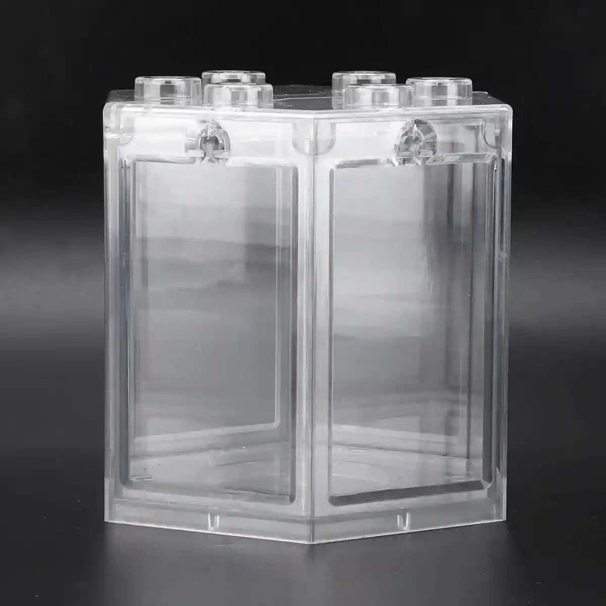 Mini Fish Tank Clear Desktop Aquarium for Betta & Small Fish