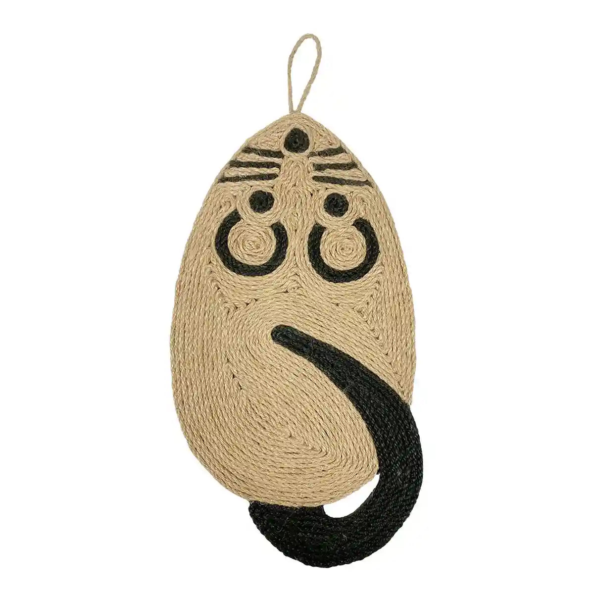 Mouse-Shaped Cat Scratching Board Sisal Claw Care Pad For Furniture Protection