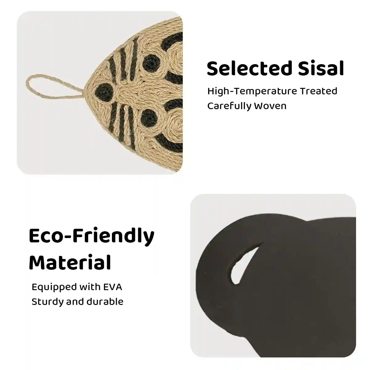 Mouse-Shaped Cat Scratching Board Sisal Claw Care Pad For Furniture Protection