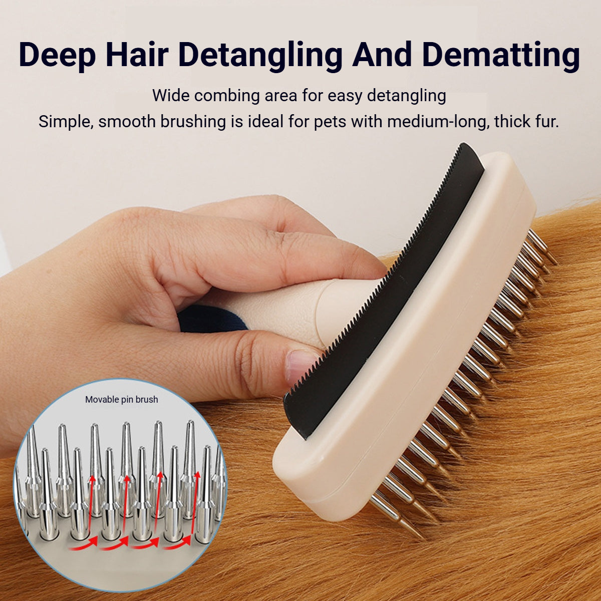 Multi-Functional Pet Comb For Dogs And Cats