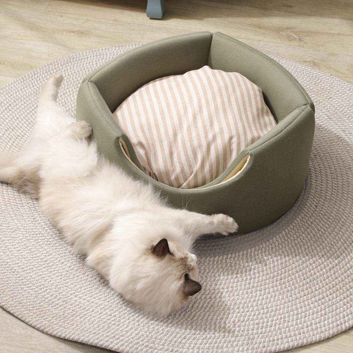 Multi-Functional Cat Igloo Bed Cozy Retreat