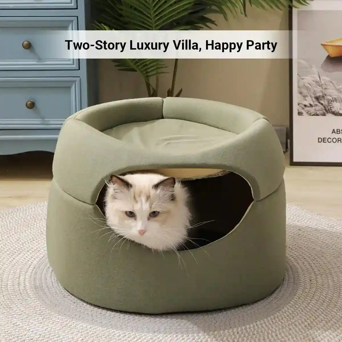 Multi-Functional Cat Igloo Bed Cozy Retreat