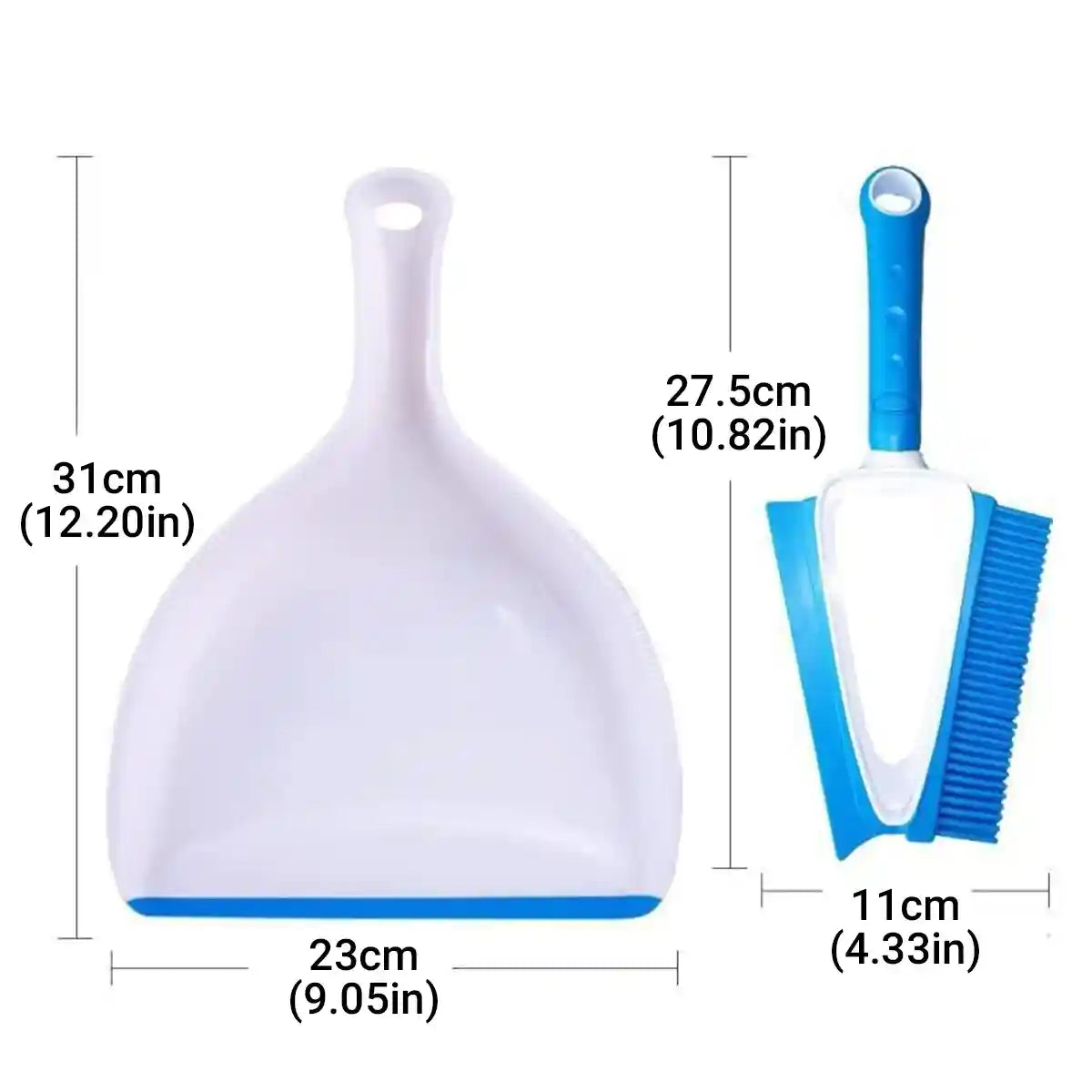 Soft Scrubber Brush With Mini Dustpan