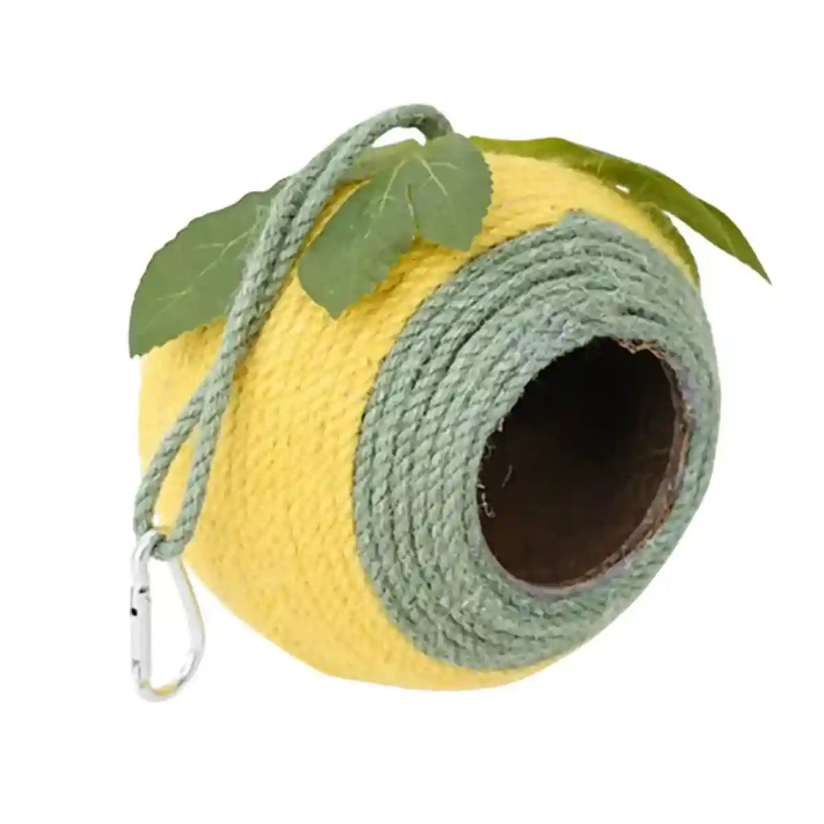 Natural Coconut Shell Bird Nest with Hanging or Screw Mount