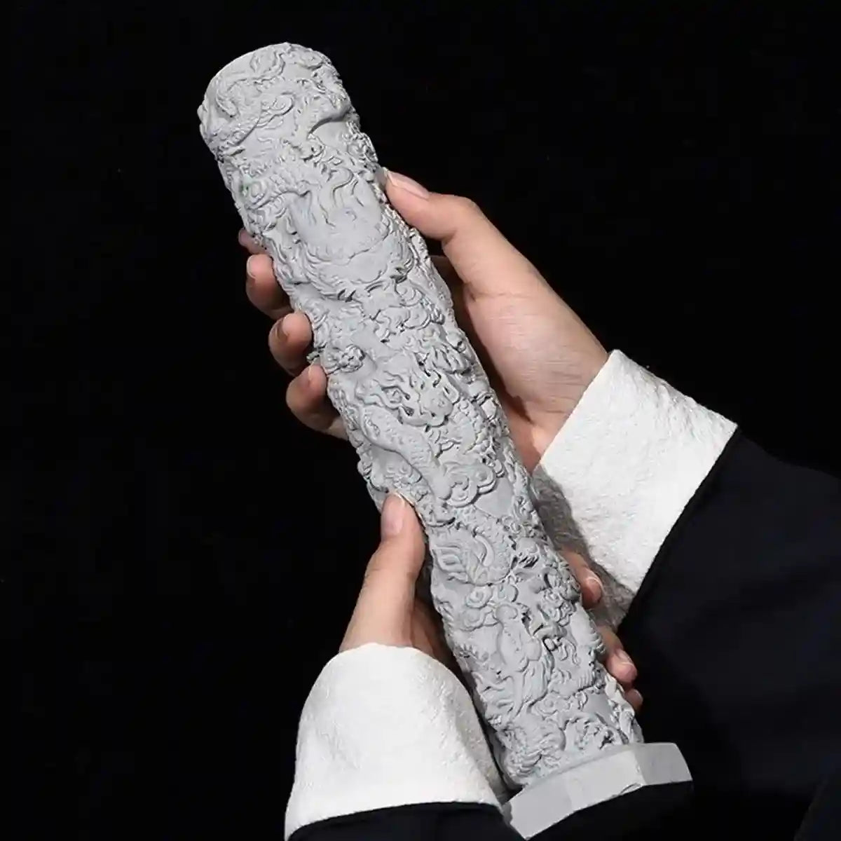 Nine Dragon Aquarium Pillar for Bubble Effect and Themed Aquascapes