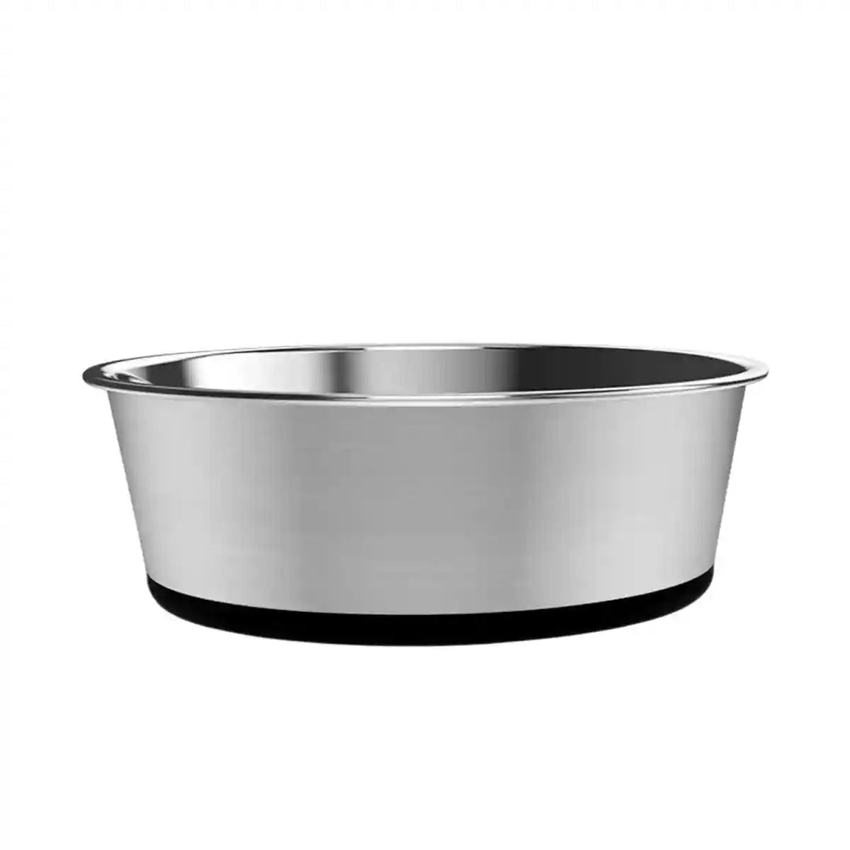 Stainless Steel Pet Dish with Non Slip Dog Bowl Base for Clean Feeding
