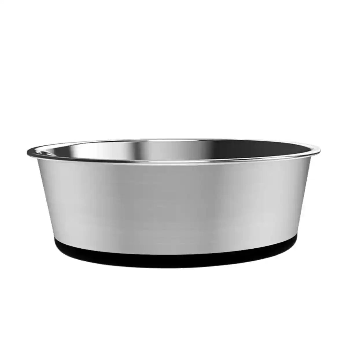 Stainless Steel Pet Dish with Non Slip Dog Bowl Base for Clean Feeding