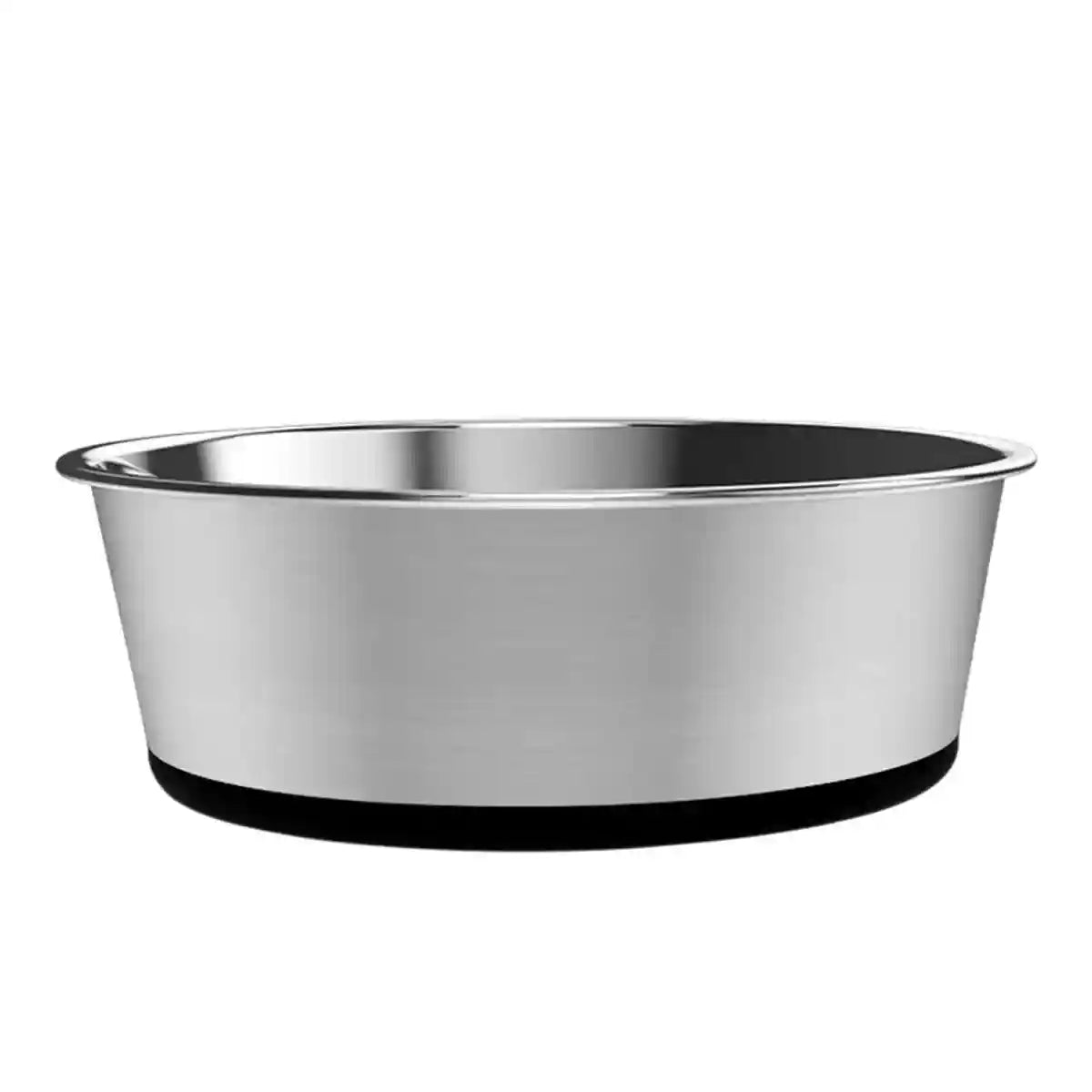 Stainless Steel Pet Dish with Non Slip Dog Bowl Base for Clean Feeding