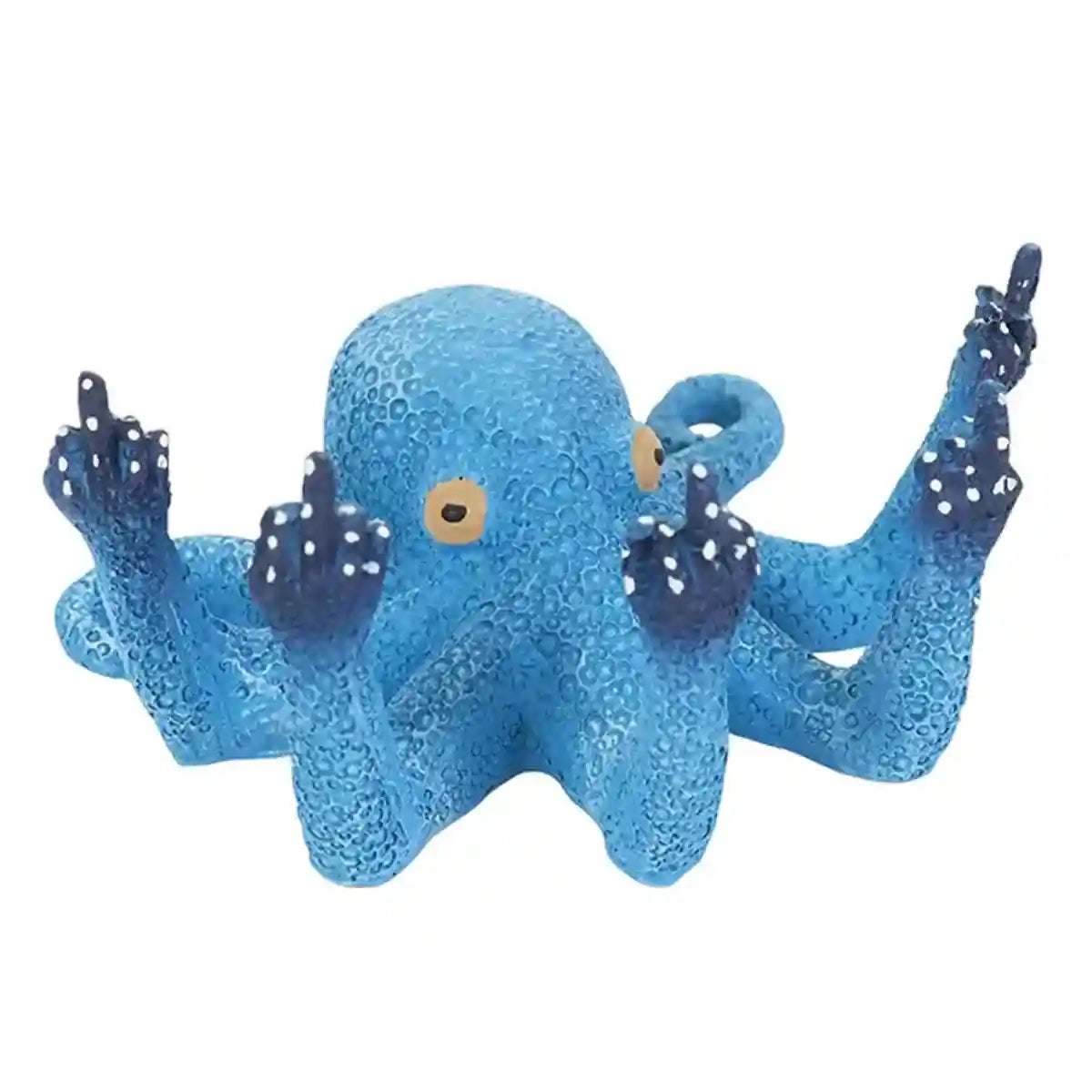 Creative Aquarium Ornament Octopus Tank Decoration Figurine