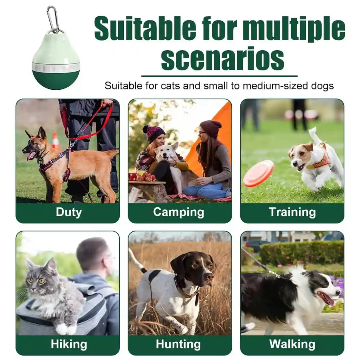 Portable Dog Water Bottle 200ml