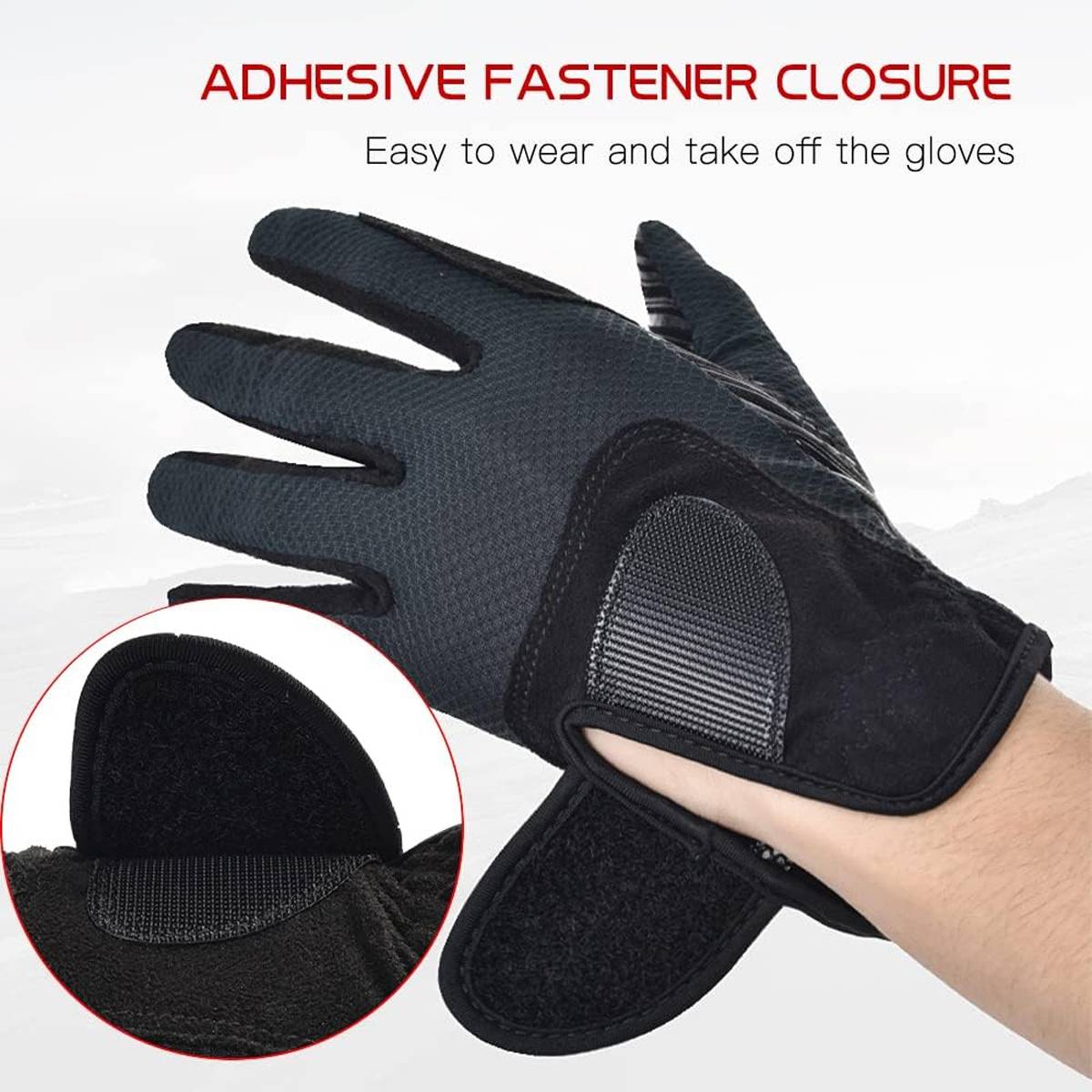 Equestrian Riding Gloves - Bolton Wear-Resistant Non-Slip (L-XL)