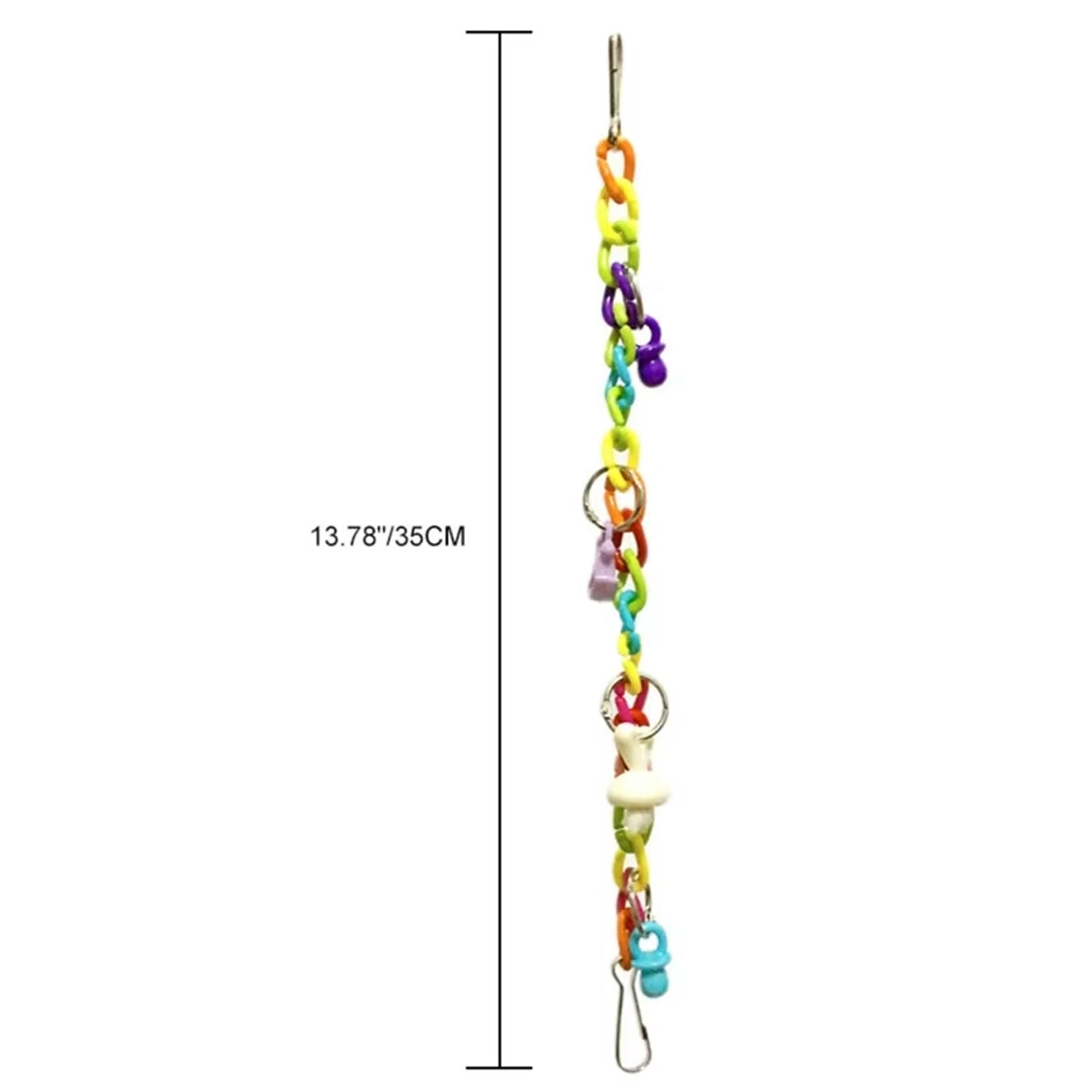 Acrylic Chain Bird Swing Bridge Toy