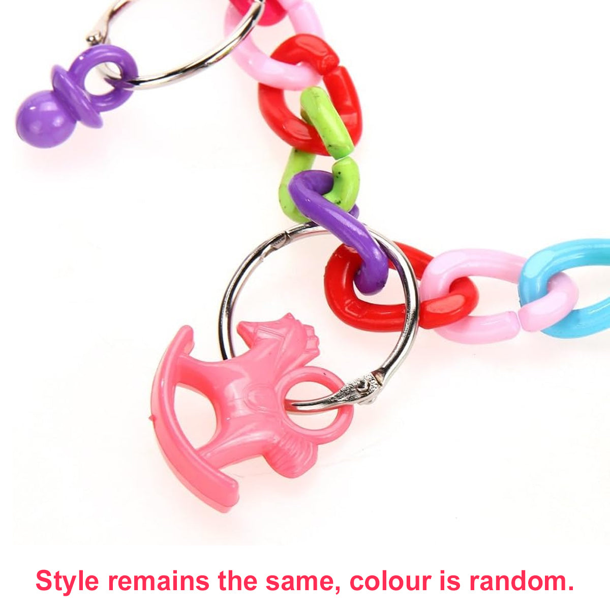 Acrylic Chain Bird Swing Bridge Toy