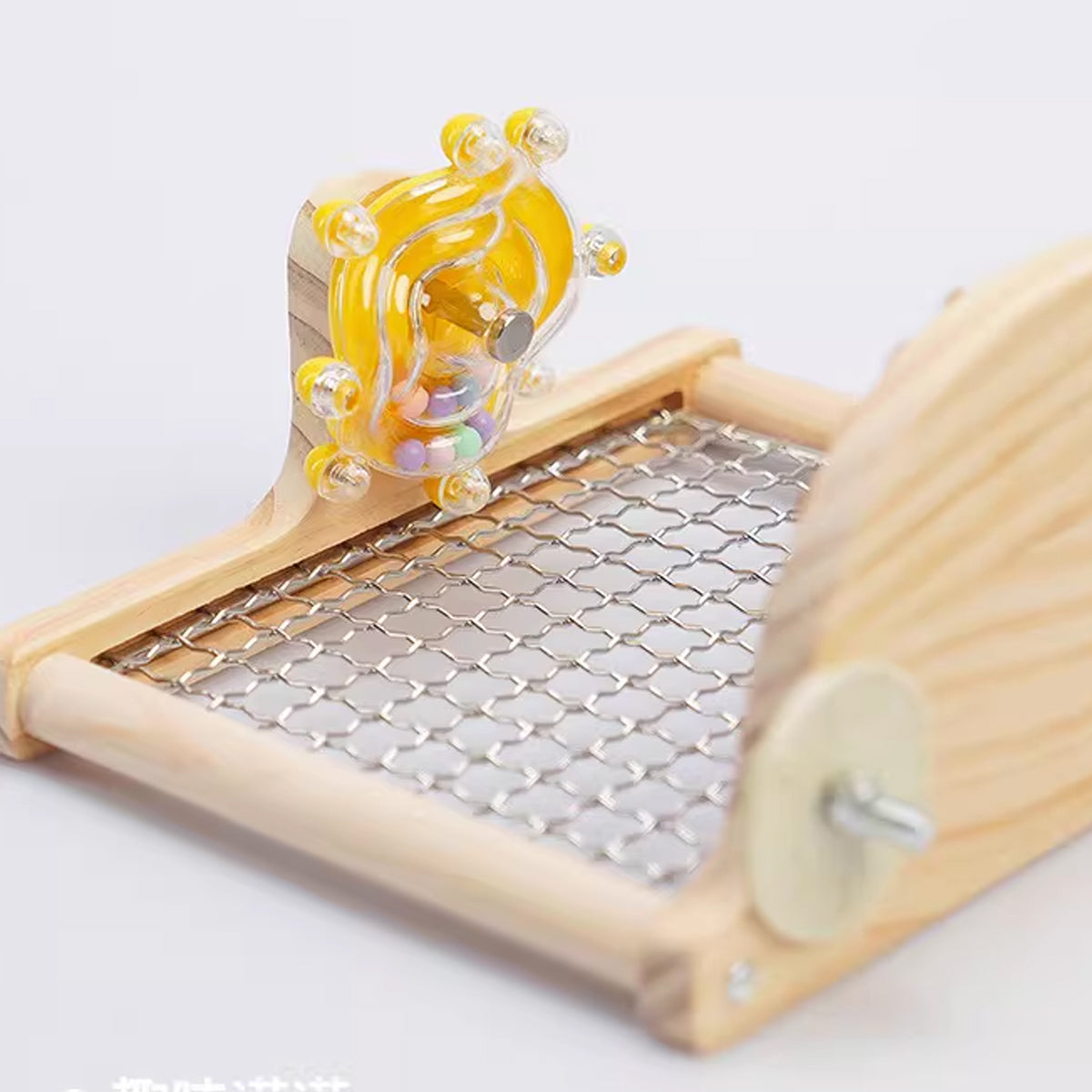 Parrot Metal Base Website Table Gnawing Wooks Toy Recreation Toy Parrot Metal Platform