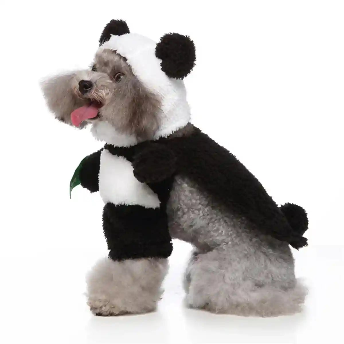 Adorable Panda Costume for Dogs Soft Fleece Pet Outfit S to L