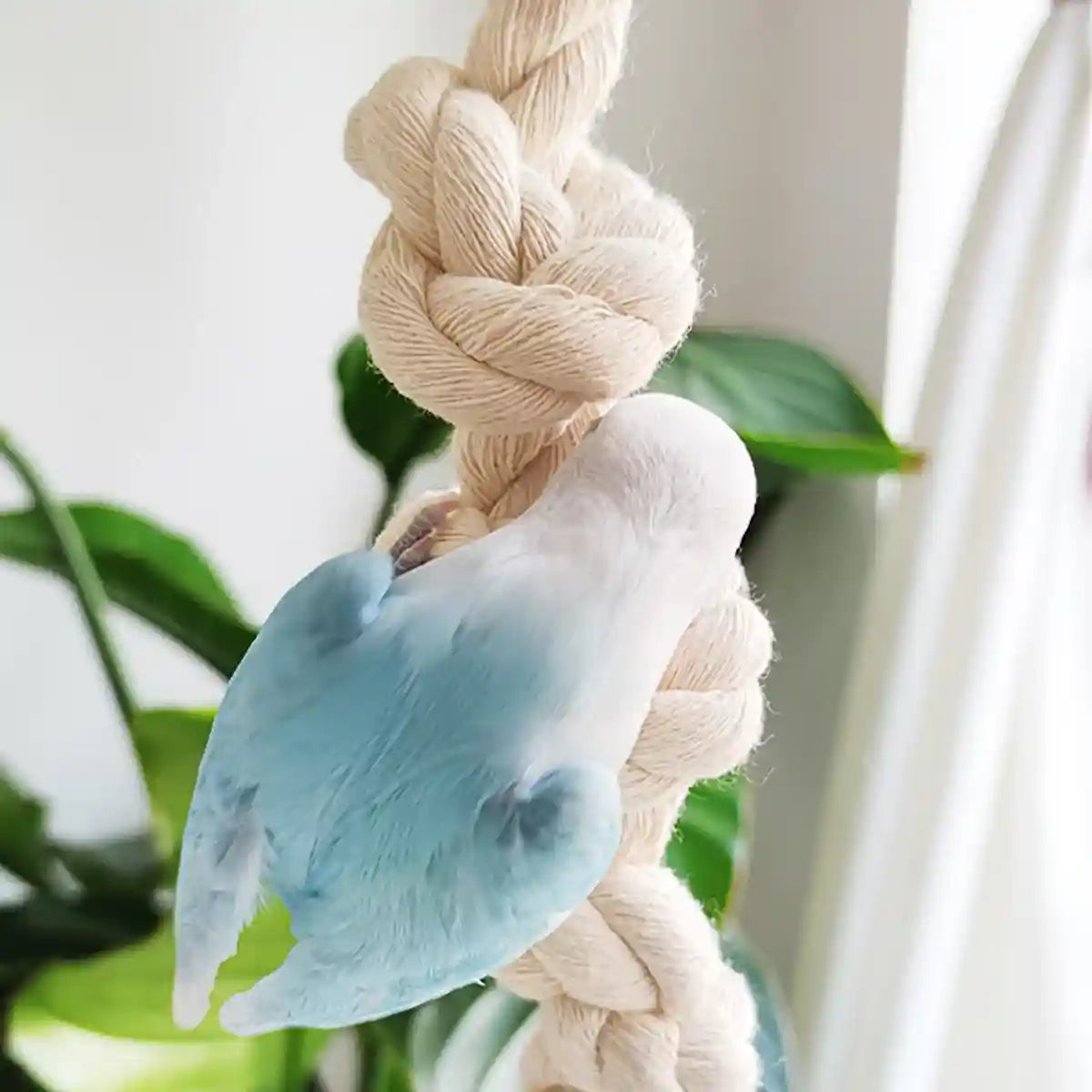 Parrot Climbing Rope Toy Durable Hemp Rope Bird Toy