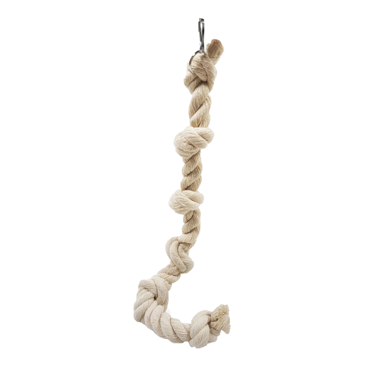 Parrot Climbing Rope Toy Durable Hemp Rope Bird Toy