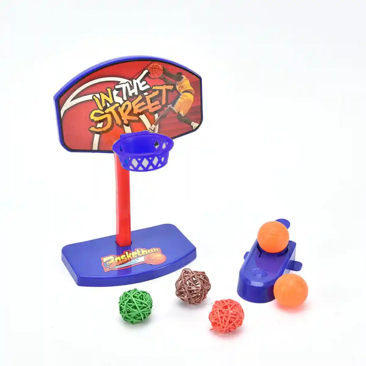 4pcs Parrot Toy Suit Educational Trolley Ring Training Bird Supplies