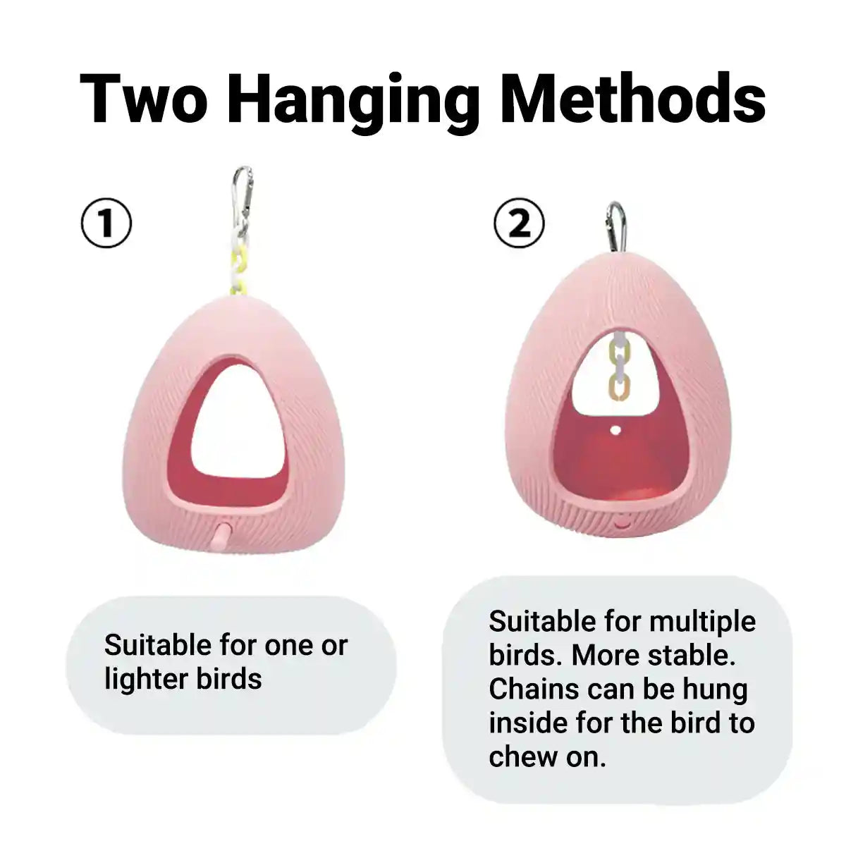 Parrot Hanging Birdhouse Eco-Friendly Durable Nest for Birds