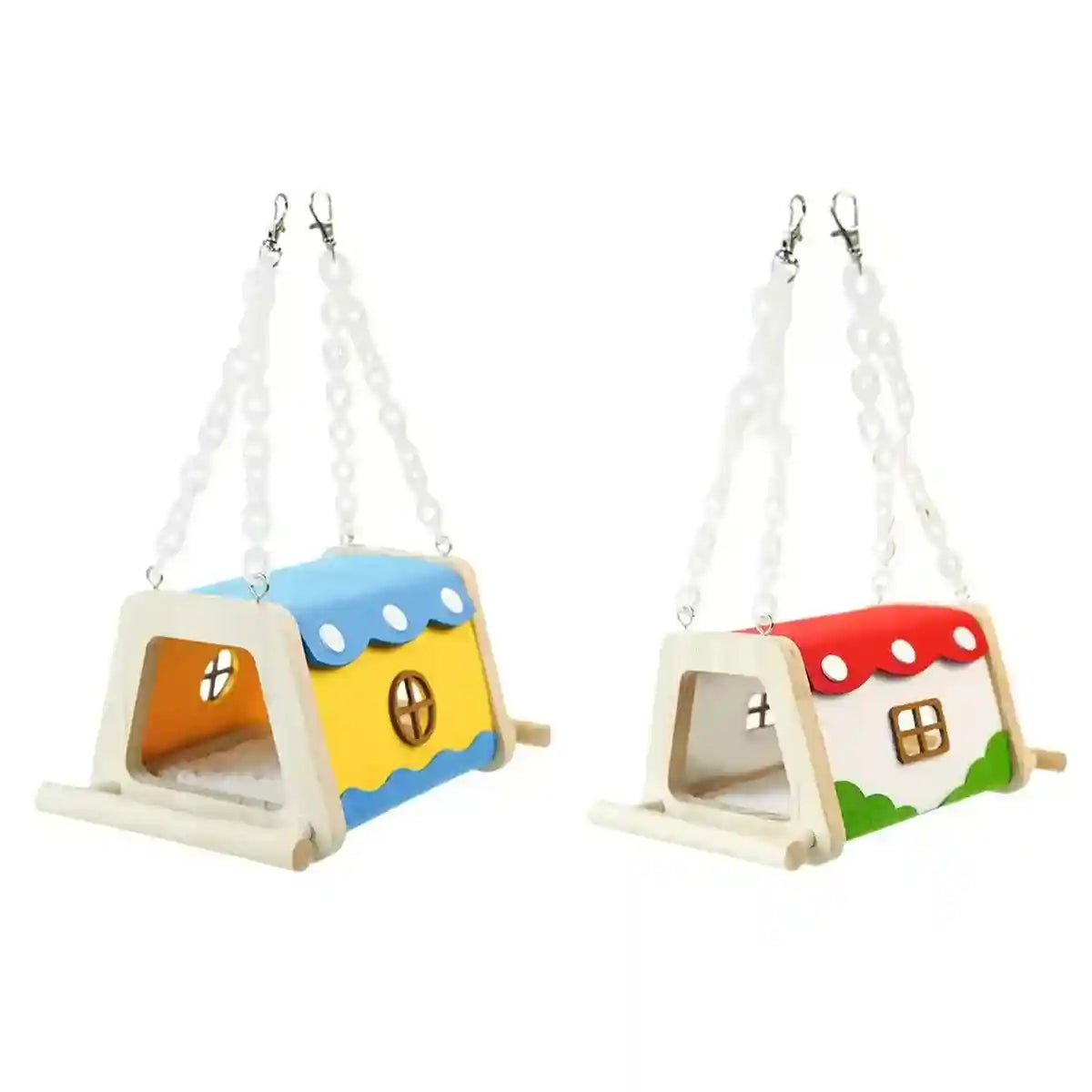 Bird Felt House Parrot Nest Cage Bed