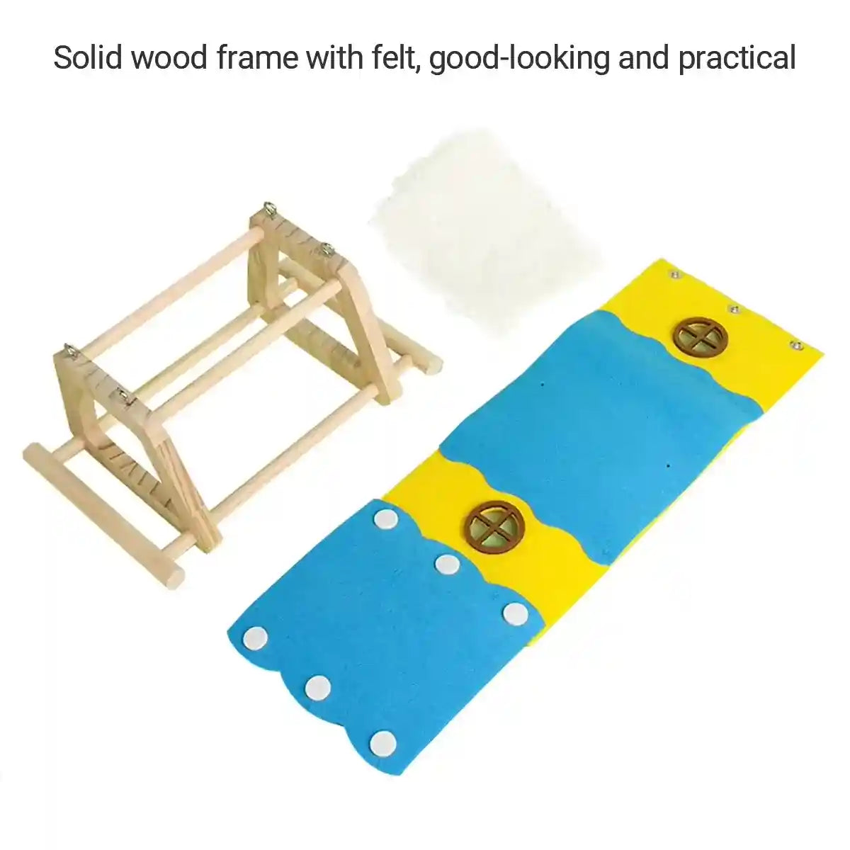 Bird Felt House Parrot Nest Cage Bed