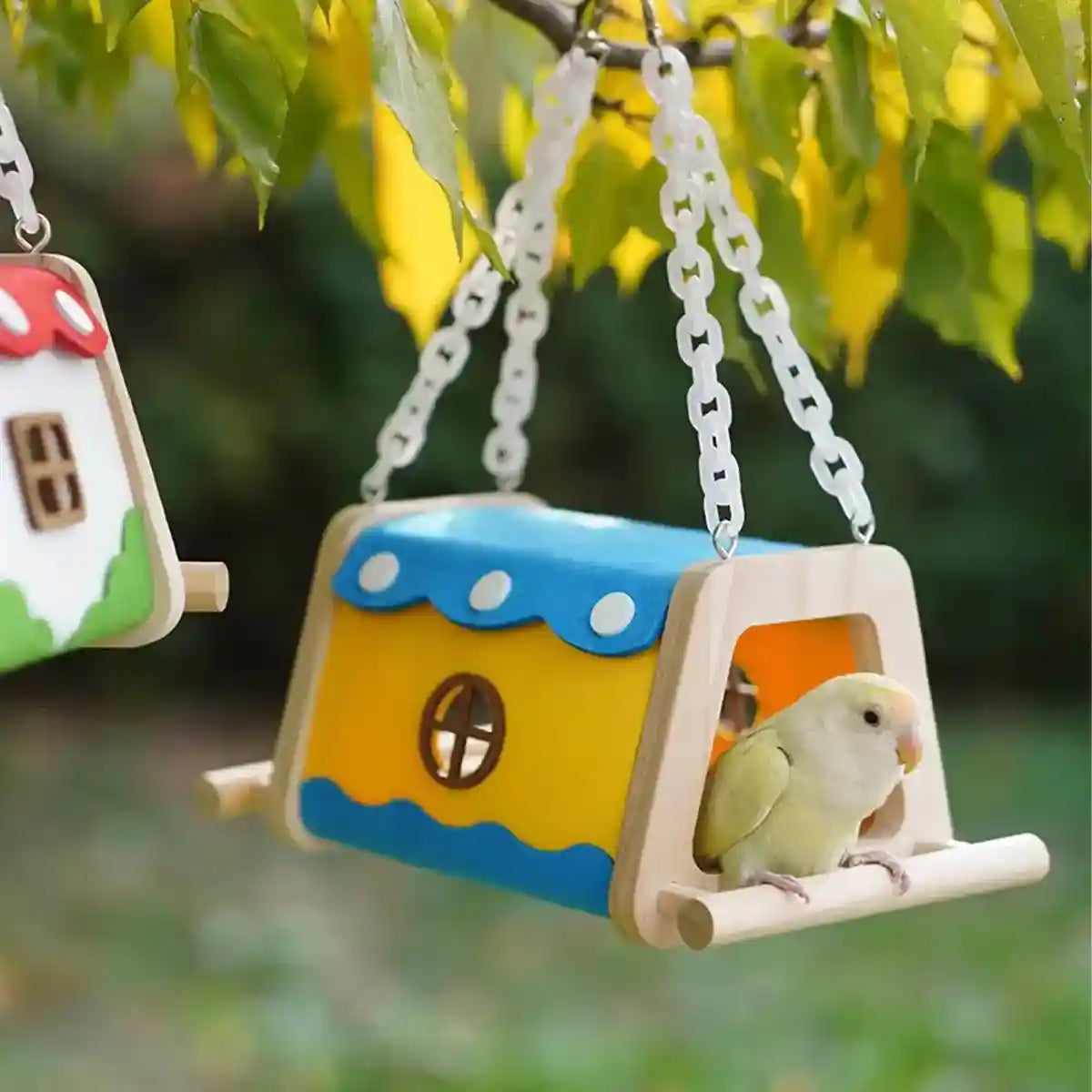 Bird Felt House Parrot Nest Cage Bed