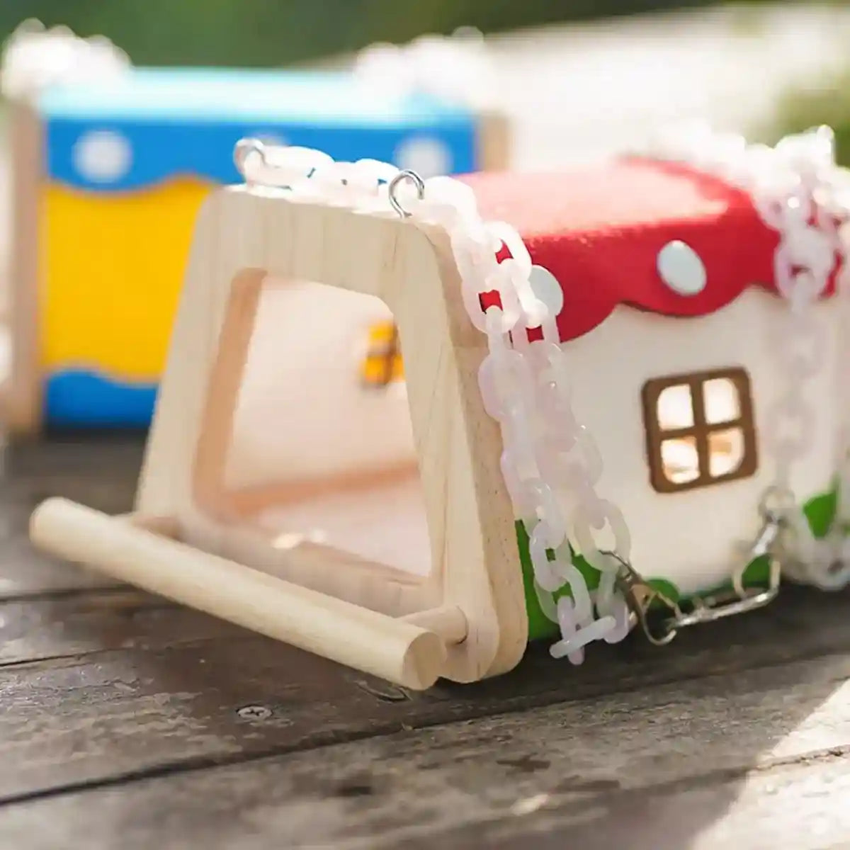 Bird Felt House Parrot Nest Cage Bed