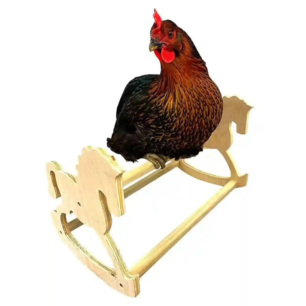 Wooden Chicken Stand Perch Poultry Pet Roosting Platform