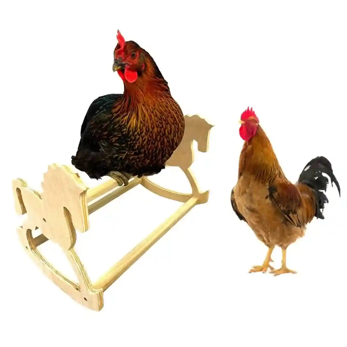 Wooden Chicken Stand Perch Poultry Pet Roosting Platform