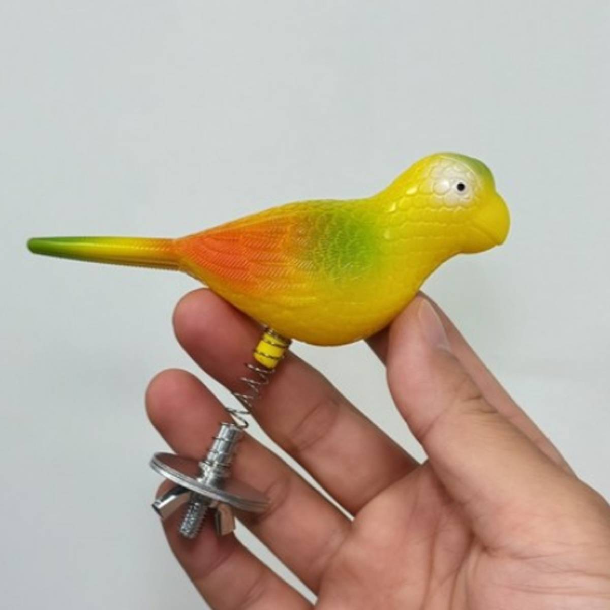 Parrot Spring Bird Toy Cage Mount