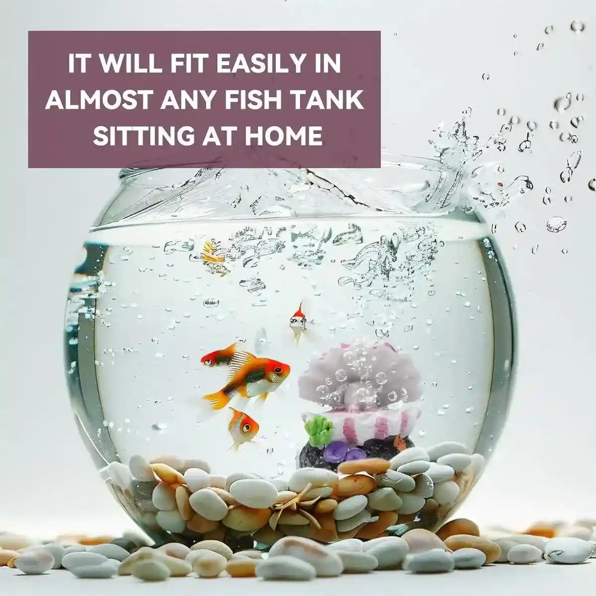 Aquarium Pearl Shell Ornament Decorative Aeration Bubble Feature