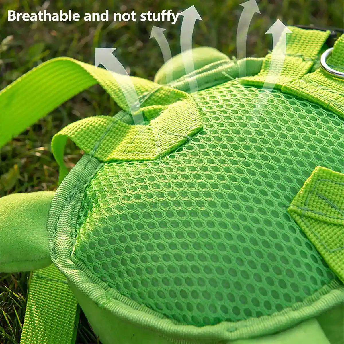 Turtle Dog Backpack Harness Cute Adjustable Carrier for Small Pets