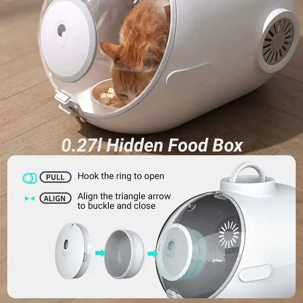 Portable Pet Carrier Bag With Built-In Fan & Ventilation System