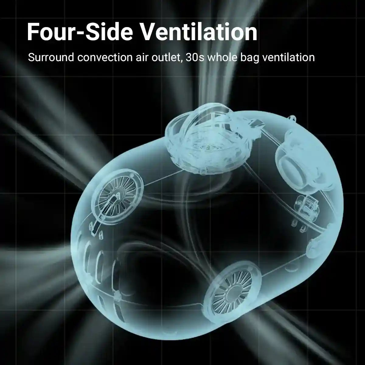 Portable Pet Carrier Bag With Built-In Fan & Ventilation System