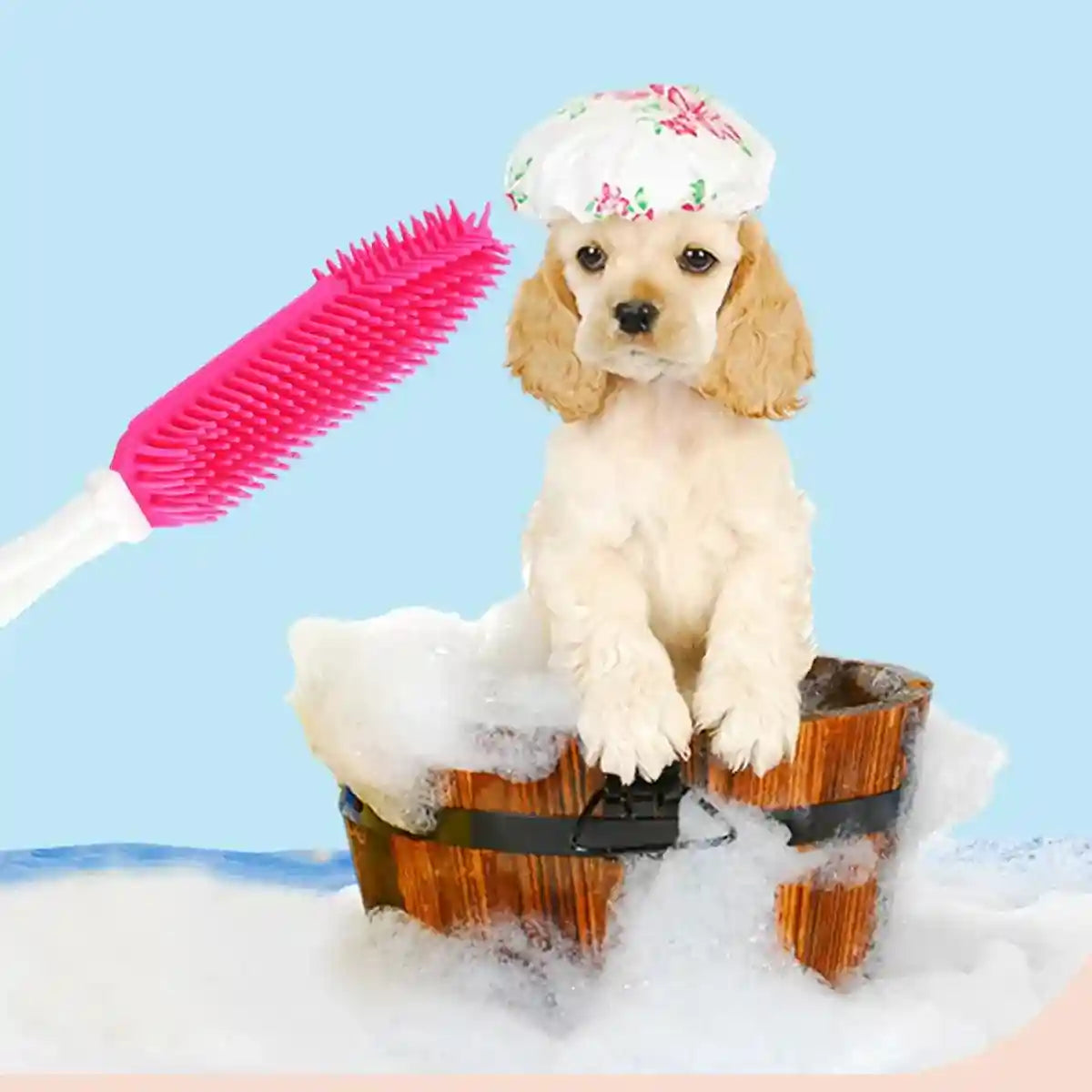 3pcs Dog Grooming Brush Set Soft Bristles for Easy Pet Care