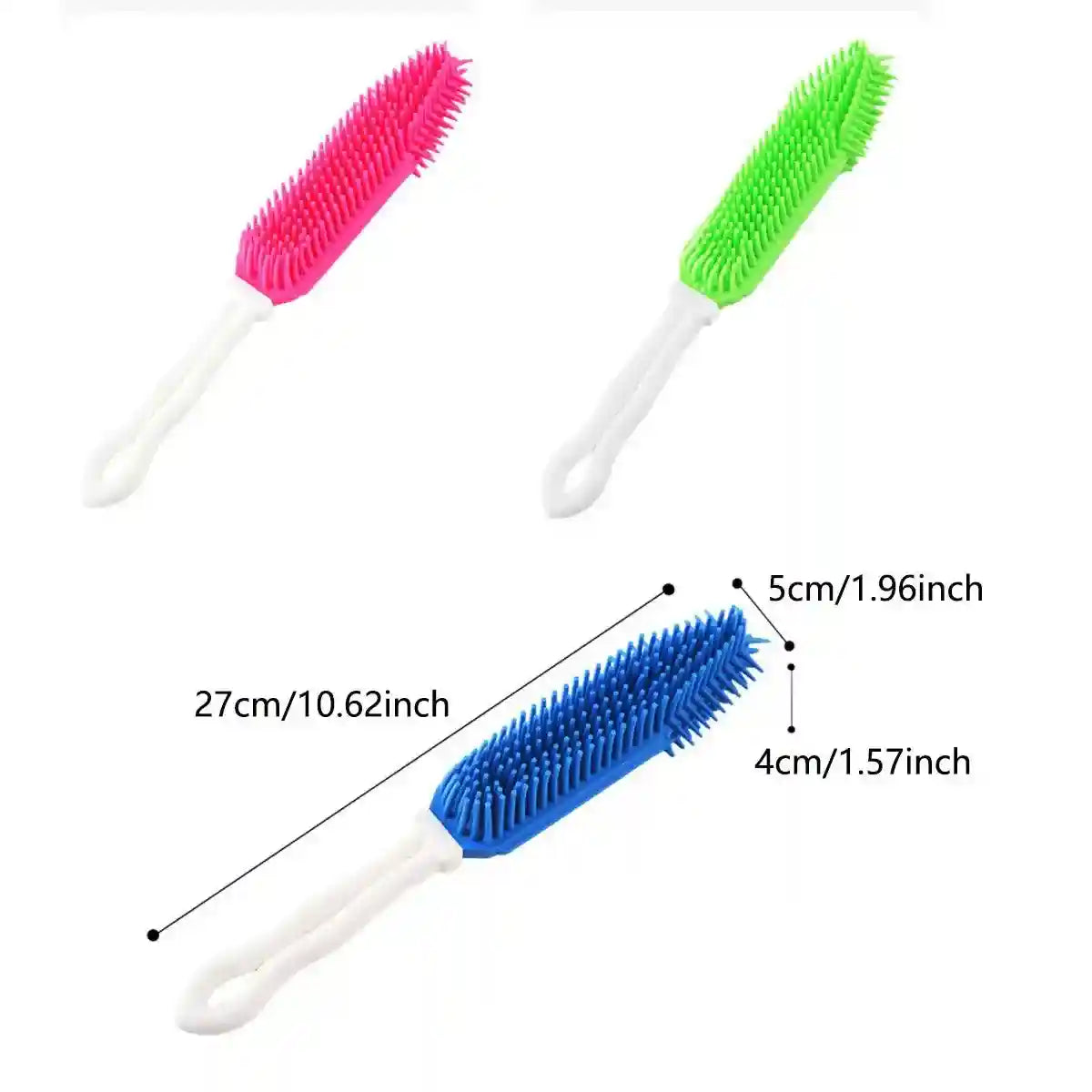 3pcs Dog Grooming Brush Set Soft Bristles for Easy Pet Care