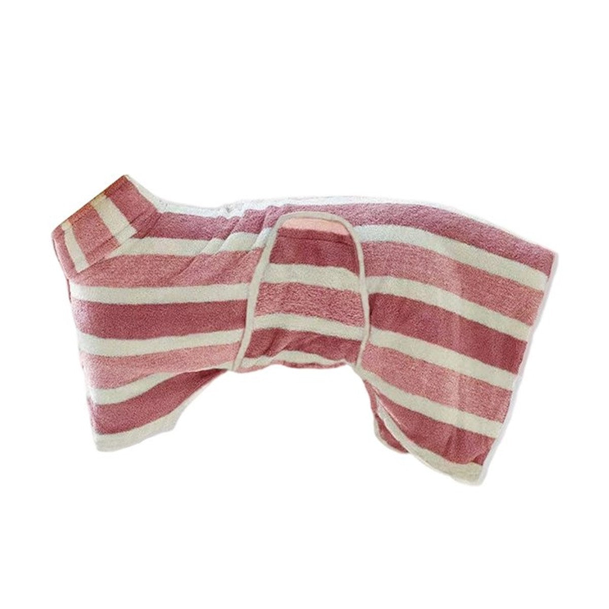 XL Quick-Drying Dog Bathrobe with Adjustable Band