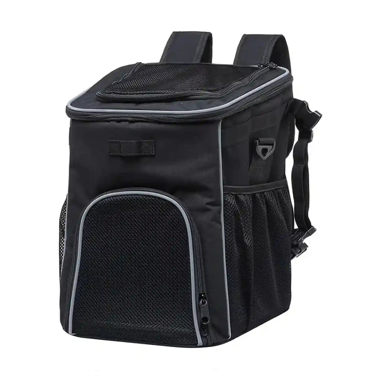 Pink Camouflage Pet Bicycle Carrier Backpack for Small Animals