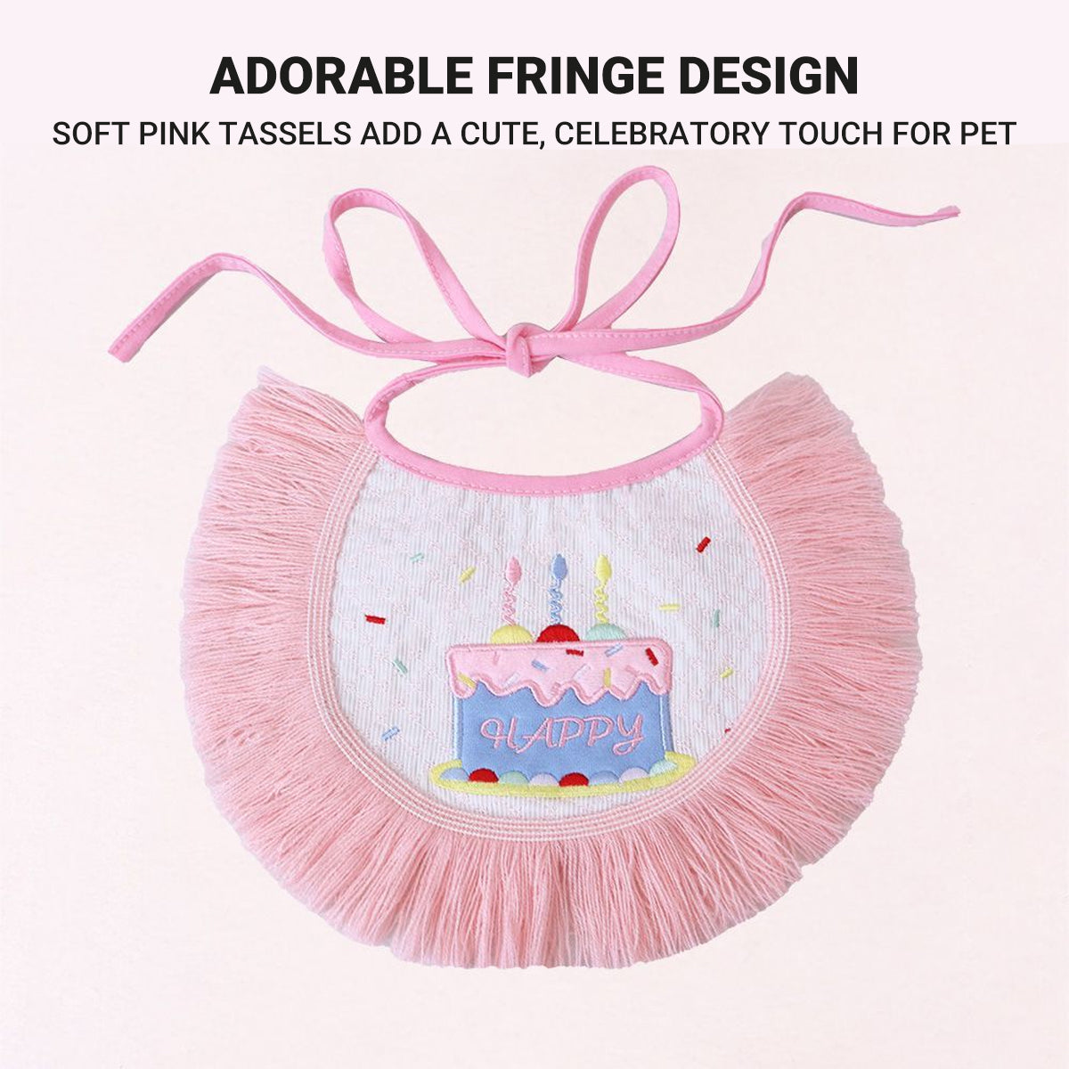 Pet Birthday Outfit Birthday Bib And Hat Set