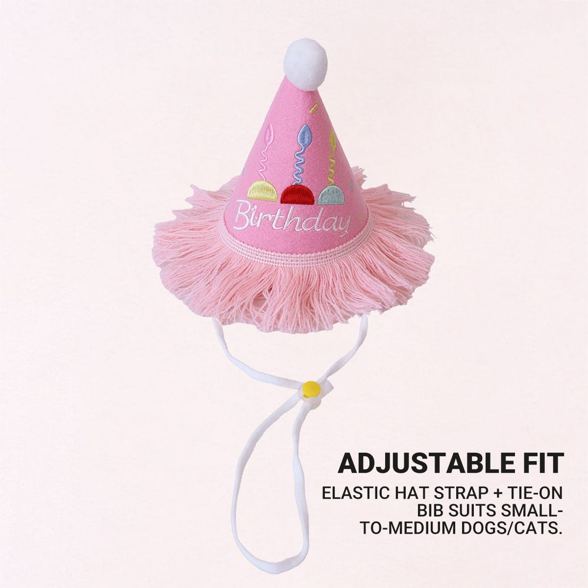 Pet Birthday Outfit Birthday Bib And Hat Set