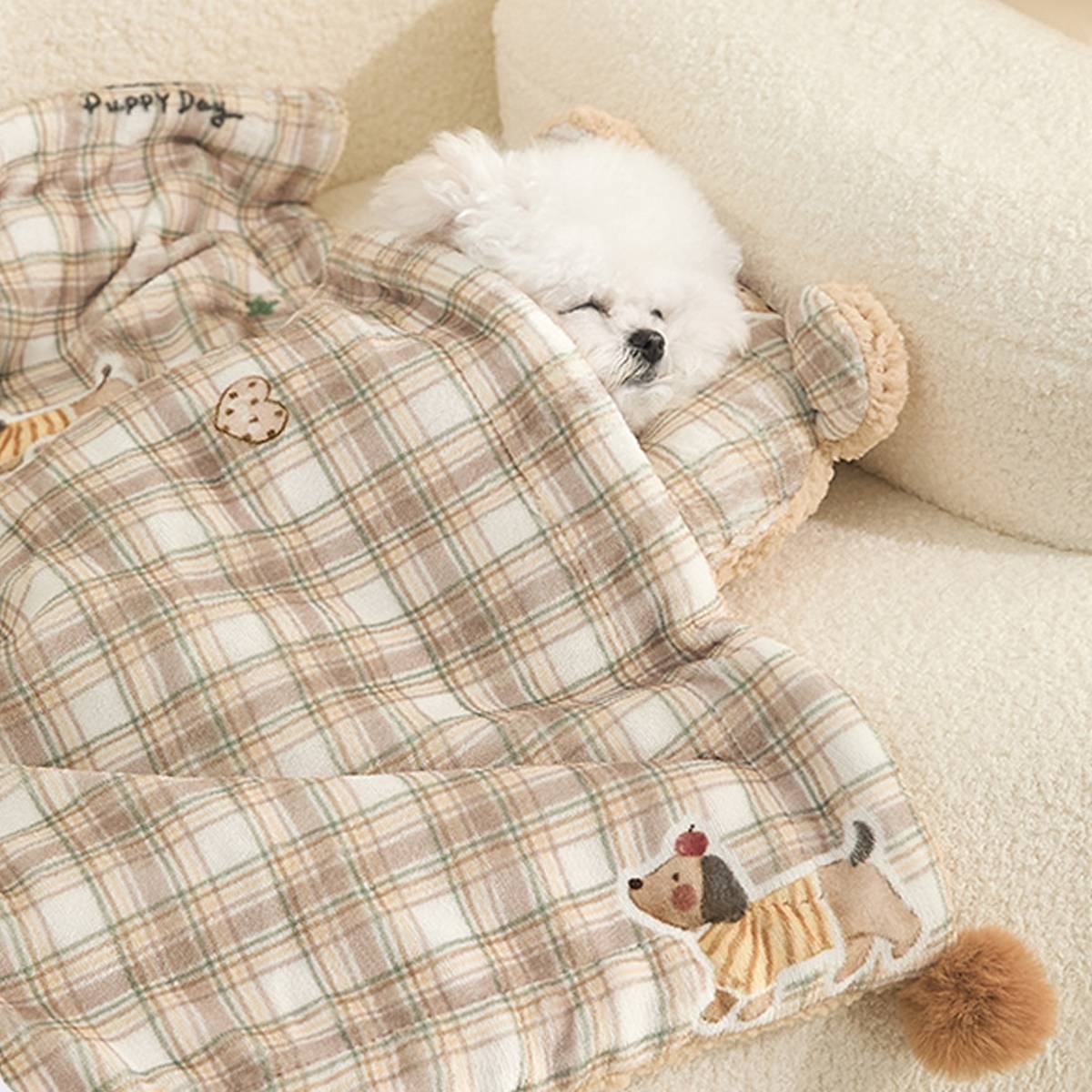 Pet Blanket Pillow Set